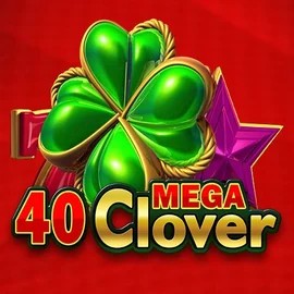 40 Mega Clover slot visual from Amusnet Interactive available on frumzi.vip