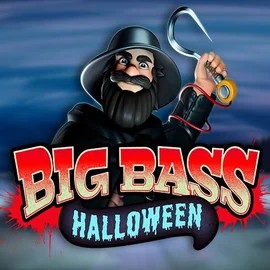 Big Bass Halloween logo by Pragmatic Play at Frumzi CasinoBig Bass Halloween
