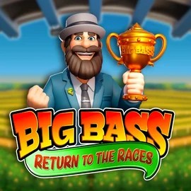 Big Bass Return to the Races casino game by Pragmatic Play – featured logo at Frumzi Casino