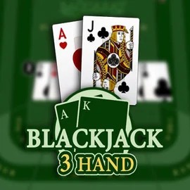 Blackjack 3H (Habanero) slot visual from Habanero available on frumzi.vip