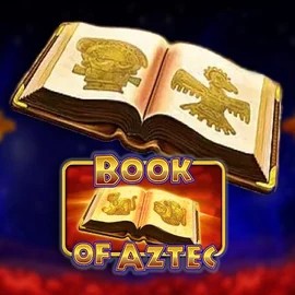 Book of Aztec game by Amatic Industries – logo hosted on Frumzi Casino