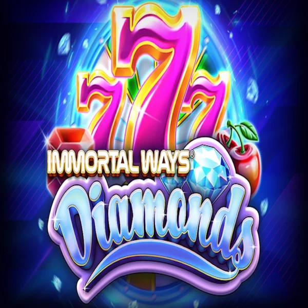 Immortal Ways Diamonds online game logo by RubyPlay on frumzi.vip