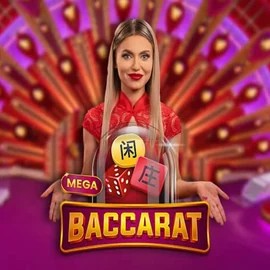 Live Casino logo of Mega Baccarat from Pragmatic Play at Frumzi Casino