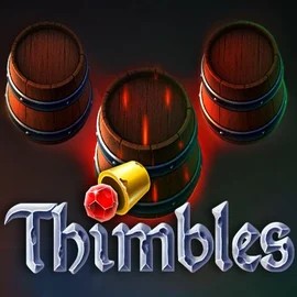 Thimbles logo by Evoplay at Frumzi CasinoThimbles