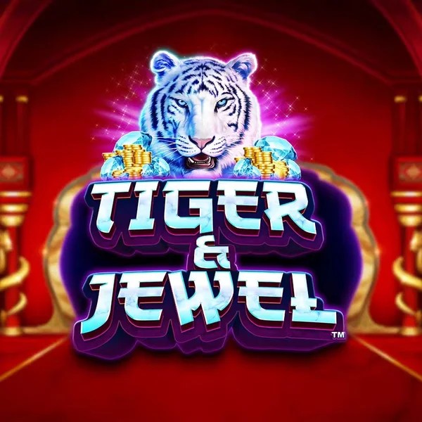 Tiger and Jewel online game logo by Greentube on frumzi.vip