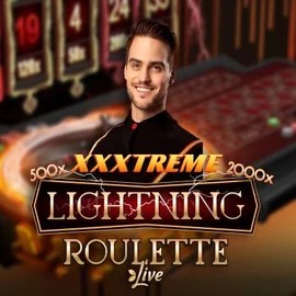 XXXtreme Lightning Roulette logo by Evolution Frumzi Casino