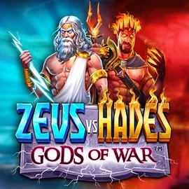 Zeus vs Hades: Gods of War logo by Pragmatic Play Frumzi Casino